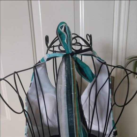 NWT Cache Halter Top Size 10 Handkerchief Chiffon - Picture 5 of 6